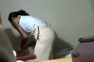 Indian teen widely applicable Sheril Thomas fucked by bf and bf in return recorded