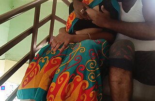 chennai cheating fit together loving doggy style fucking in balcony steps with house owner