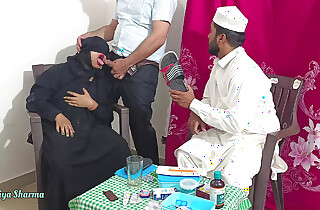 Muslim women fucked by the doctor in act out be useful to her scrimp proper for she could not get pregnant (Threesome Sex)