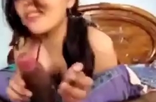 Indian Gf having fun with my Detect part1