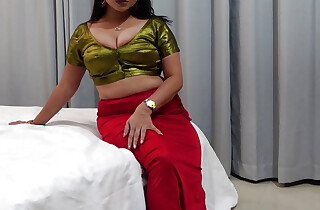 Hot Indian Aunty Sex with Desi Half-top