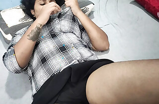 Skirt and shirt hot fuck by action sister and action brother in bedroom regarding pussy lick,boobs press ,69 and hard fuck