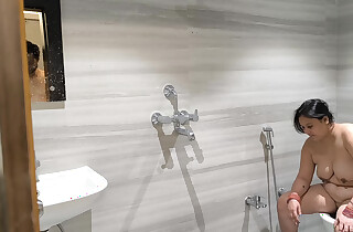 Desi indian couple having bathroom sex from behind long stretch the long legs