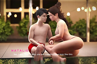 Chunky Aggravation Stepsister Desires To Have Sex With Stepbro - 3D Hentai Amusement - Gas Of Her Body