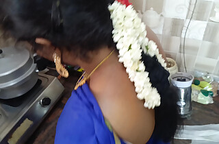 White wife and maid threesome relating to kitchen 1