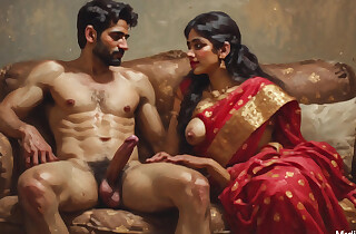 Desi girlfriend solitarily at home she calls her bestfriends to have some hot sex