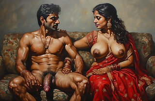 Stepmom and son's entourage group-sex with hot milf