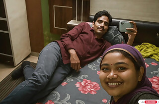 Pakisthani Village Stepsister savita Hot Romantic With bounds kiss By -Snapchat143