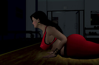 Yoga classification turns into hard pussy fucking - SAVITA BHABHI