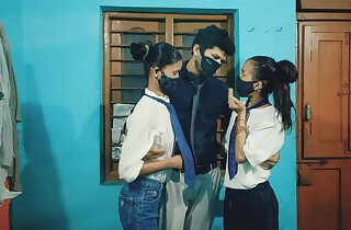 Real School Theatre troupe Preeti and Ishu Fuck round Boyfriend BBC XXX video, Desi Indian School Theatre troupe sex video, Xxxx Hindi Audio