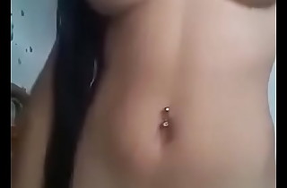 Nepali girl way puti and boobs infront of his bf