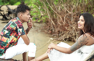 Had hard-core sex with girlfriend on eradicate affect beach ( Tejaswini )