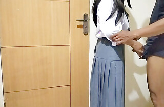 A Disdainful School Student Basketball