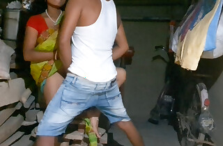 Indian Aunty With youthful boy