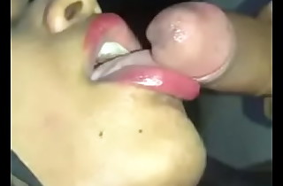 My girlfriend sucking my dick part 1