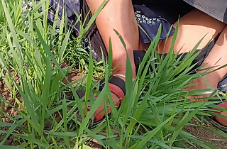 Outdoor Desi Bhabhi Village Hot Ingenuous Jungle Make advances to Sexy Pussy Fingering in Brother-in-Law's Ingenuous Lovemaking Video