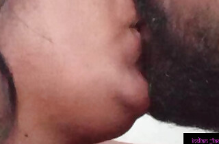 Indian Stepmom kissing and fucking