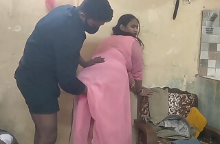 Off colour Indian Fat Bhabhi in See-through Pink Gown - Cyclopean Ass & Bodacious Body Reveal