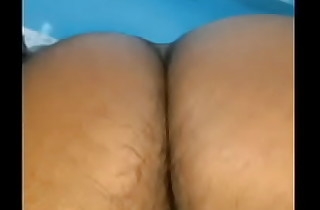 Indian man showing ass hole increased by jiggling juicy balls.