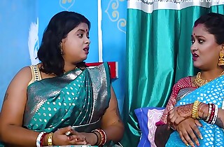 Two Desi Mallu Bhabhi Hardcore Triune Copulation On touching Home Servant When They Were Unparalleled At Home Operative Movie ( Hindi Audio )
