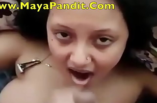 MayaPanditXXX video porn  - Desi Big Tits Bhabhi Procurement Screwed in POV and Cum in Mouth Cumshot, Indian Desi Homemade Porn Clip