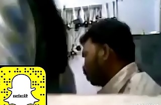 Indian shop guv sucks his staff big interior