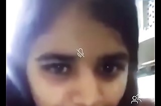 indian girl screen recorded while fingering