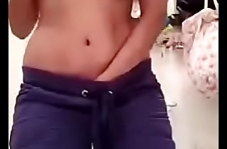 Indian Chubby teen shows her body part2