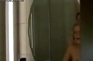 Sexy Bazaar German Milf fucks Juvenile Crony in a difficulty Shower