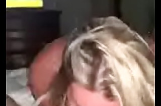 Cute Blonde Sliding Deep On That Cock
