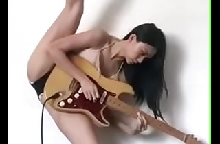 Desi indian guitar playing
