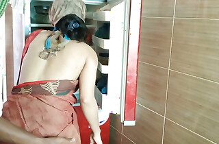 Devar Bhabhi in the kitchen sex, real Indian sex