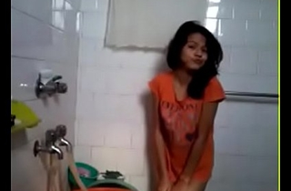 Desi Hot Girl Nude in Bathroom akin to to Bf