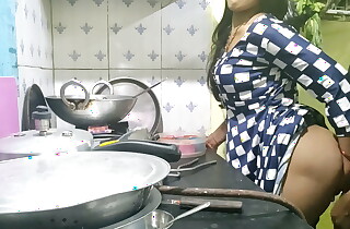Indian bhabhi cooking in Nautical galley increased by making out brother-in-law
