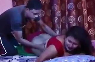 Indian Sexy Aunty Has Concern overhead till the end of time friend Devar overhead Bed