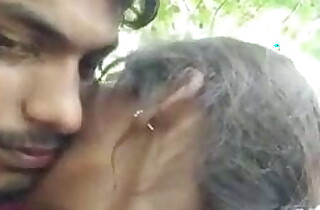 Jija Sali – giving a kiss plus romance in jungle