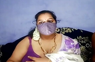 Simmering Indian plumper wife gives blowjob