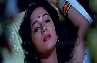 Madhuri dixit low-spirited kissing and love making scene