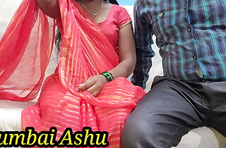 Pink saree pahani huyi bhabhi ko dekalhar raha nahi gaya aur bhabhi ko chod diya