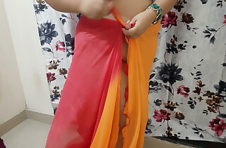 DESI Townsperson BHABHI CHANGING Their way CLOTHES IN BEDROOM WITH CAMERA ON