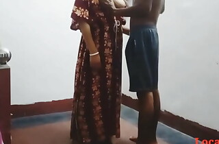 Indian Village Bhabhi In Beautiful Black Dress Fucks Her Client
