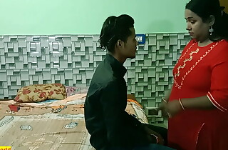 Indian hawt Bhabhi has hawt erotic sex with teen stepbrother! Desi sex