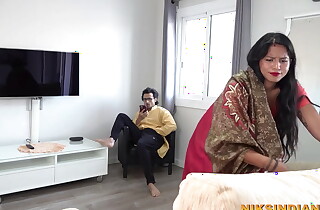Busty Indian MILF jail-bait got drilled in the brush huge ass by marketable challenge