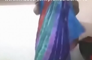 Indian Saree Striping  Bhabhi