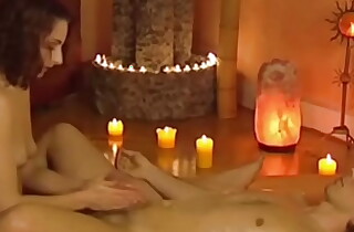 Stroking And Complacent Down in the mouth Penis Massage Fun Speck