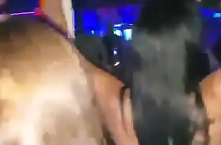 Ethiopian Tigriyans Tegaru at Strip Club fucked together with flopping Their Flag at get under one's same time