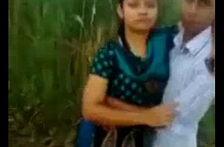 Indian desi college student kissing outdoor mms.MOV