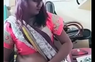 Swathi naidu exchanging dress and getting ready for shoot part-3