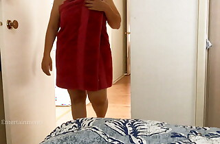 Wearing Low-spirited Clothes After Taking A Shower - Full Bareness Show :)