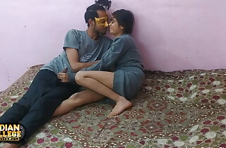 Indian Skinny College Girl Deepthroat Oral-stimulation With Intense Orgasm Pussy Fucking